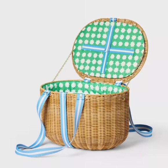 Roller Rabbit x Target Picnic Basket - Picture 2 of 8